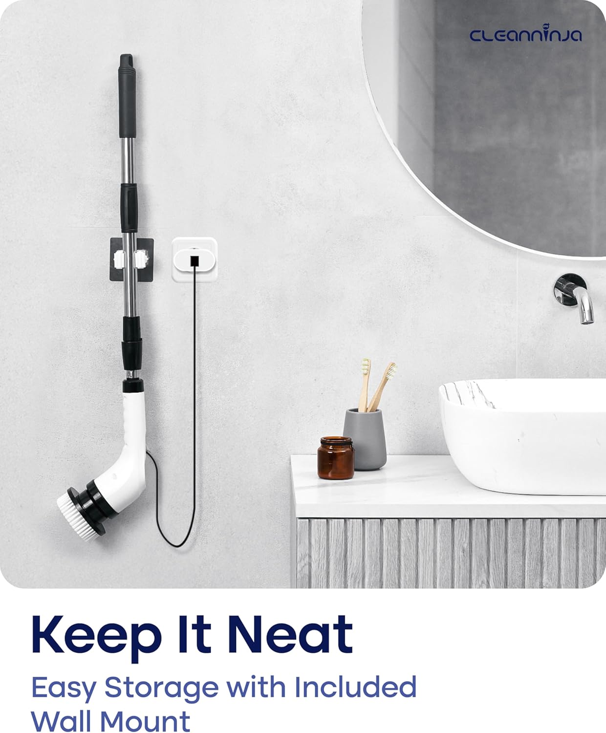 NEXLO™ – The Rechargeable Electric Scrubber