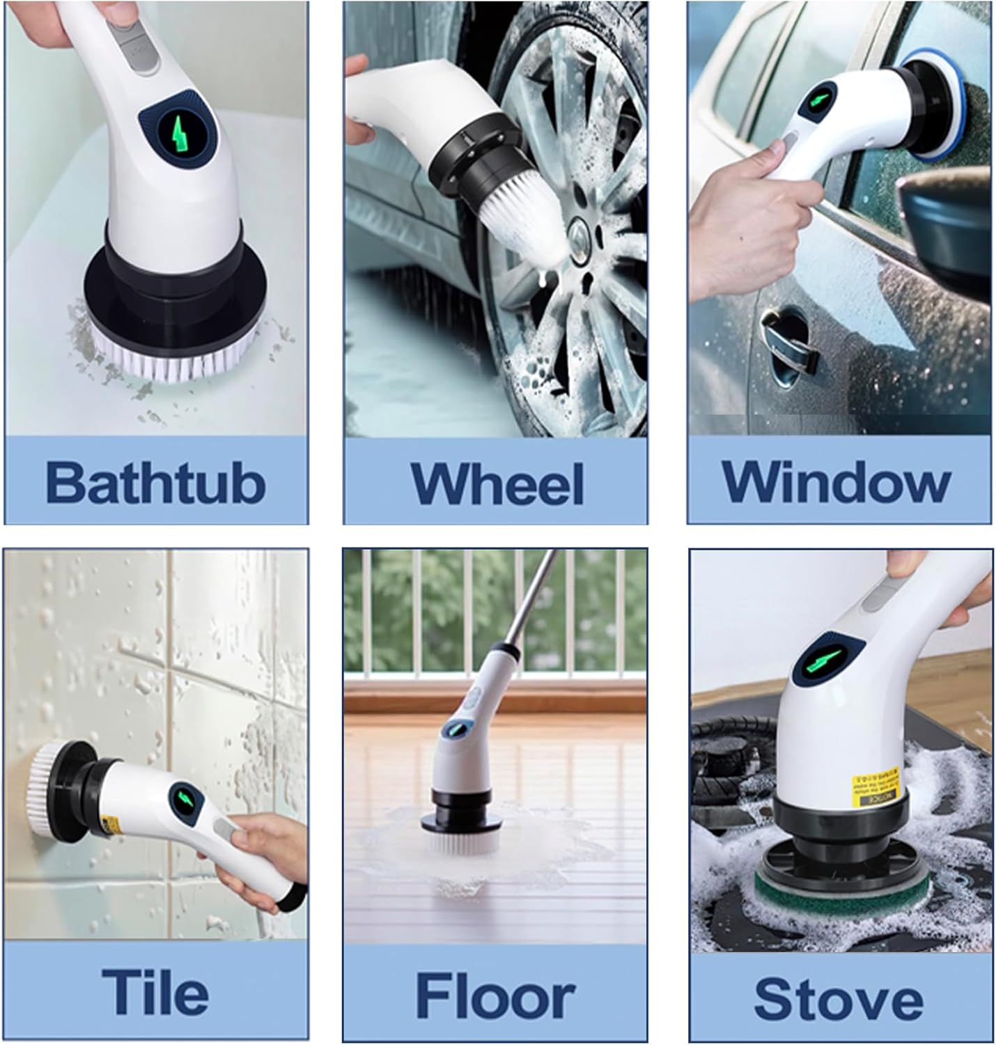 NEXLO™ – The Rechargeable Electric Scrubber