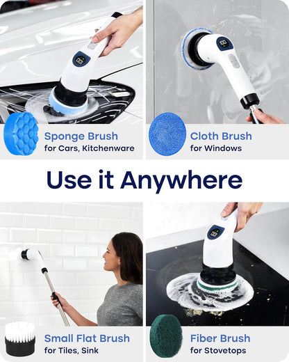 NEXLO™ – The Rechargeable Electric Scrubber